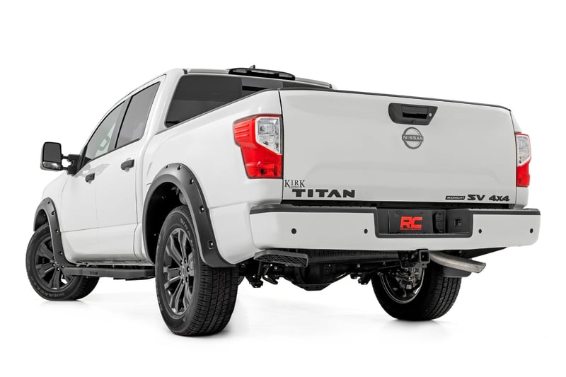 RC Pocket Fender Flares | Crew Cab | Nissan Titan 2WD/4WD (2017-2024) (manufacturer page)