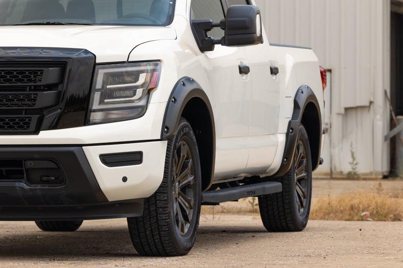 RC Pocket Fender Flares | Crew Cab | Nissan Titan 2WD/4WD (2017-2024) (manufacturer page)