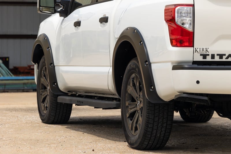 RC Pocket Fender Flares | Crew Cab | Nissan Titan 2WD/4WD (2017-2024) (manufacturer page)