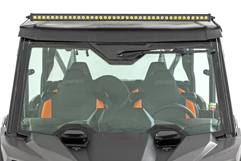 RC LED Light Kit | Front Mount | 40" Black-Series Single Row | Polaris RZR XP 4 1000 (2024) (manufacturer page)