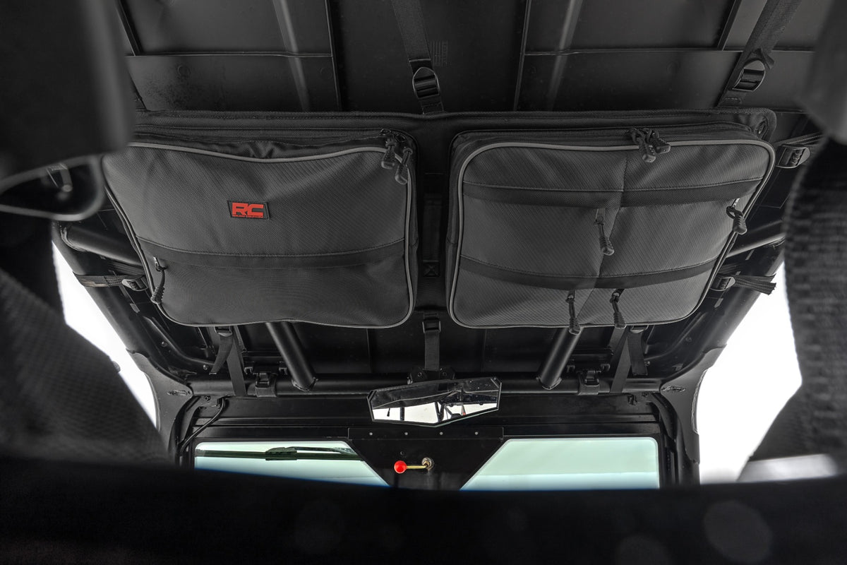 Rough Country 99044 Overhead Roof Storage Bag | Can-Am Defender/Polaris RZR - Image 1