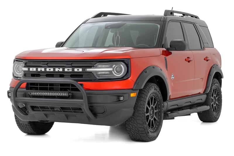 RC Pocket Fender Flares | M7 Carbonized Gray | Ford Bronco Sport 4WD (2021-2026) (manufacturer page)