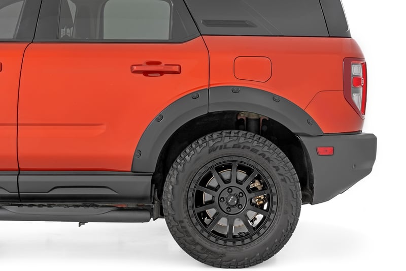 RC Pocket Fender Flares | JS Iconic Silver | Ford Bronco Sport 4WD (2021-2026) (manufacturer page)