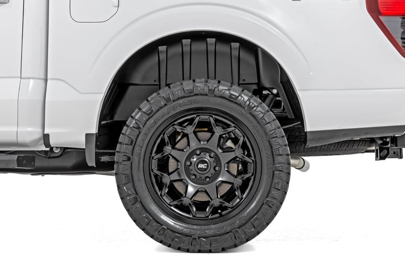 RC 80 Series Wheel | One-Piece | Semi Gloss Black | 20x9 | 8x165 | 0mm (manufacturer page)