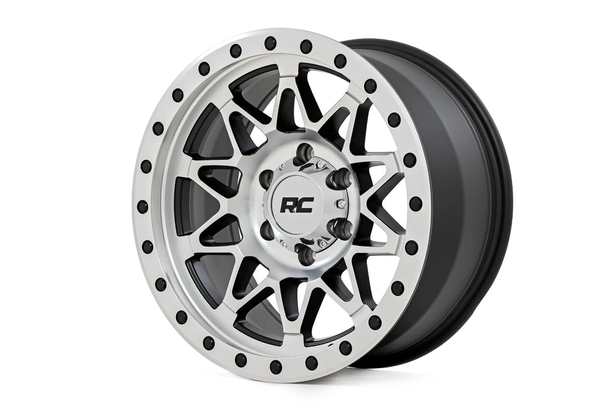 Rough Country 78 Series Wheel | Simulated Beadlock | Full Machine | 17x8.5 | 5x5 | +0mm - RC Wheels (Image 1 of 6)
