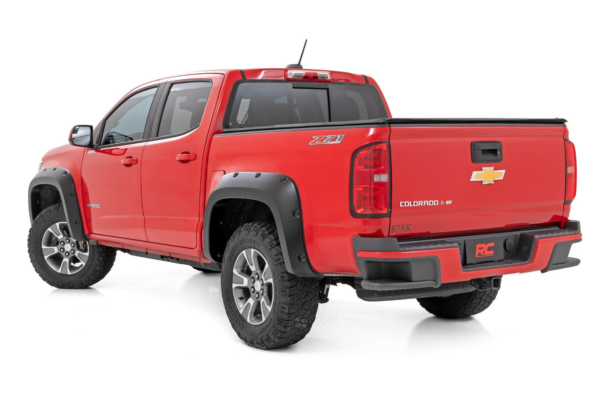 Pocket Fender Flares | GBA Gloss Black | Chevy Colorado 2WD/4WD (2015-2022) - Fender Flares (Image 2 of 6)