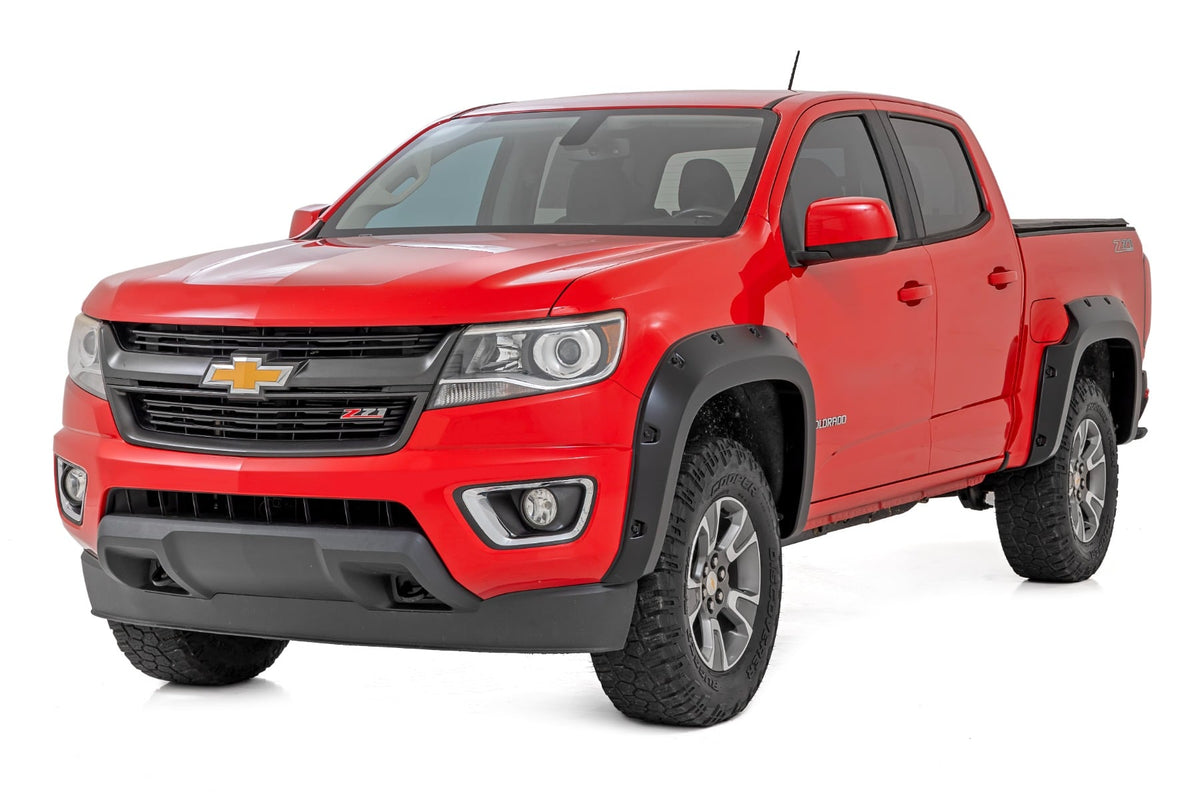 Pocket Fender Flares | GBA Gloss Black | Chevy Colorado 2WD/4WD (2015-2022) - Fender Flares (Image 3 of 6)
