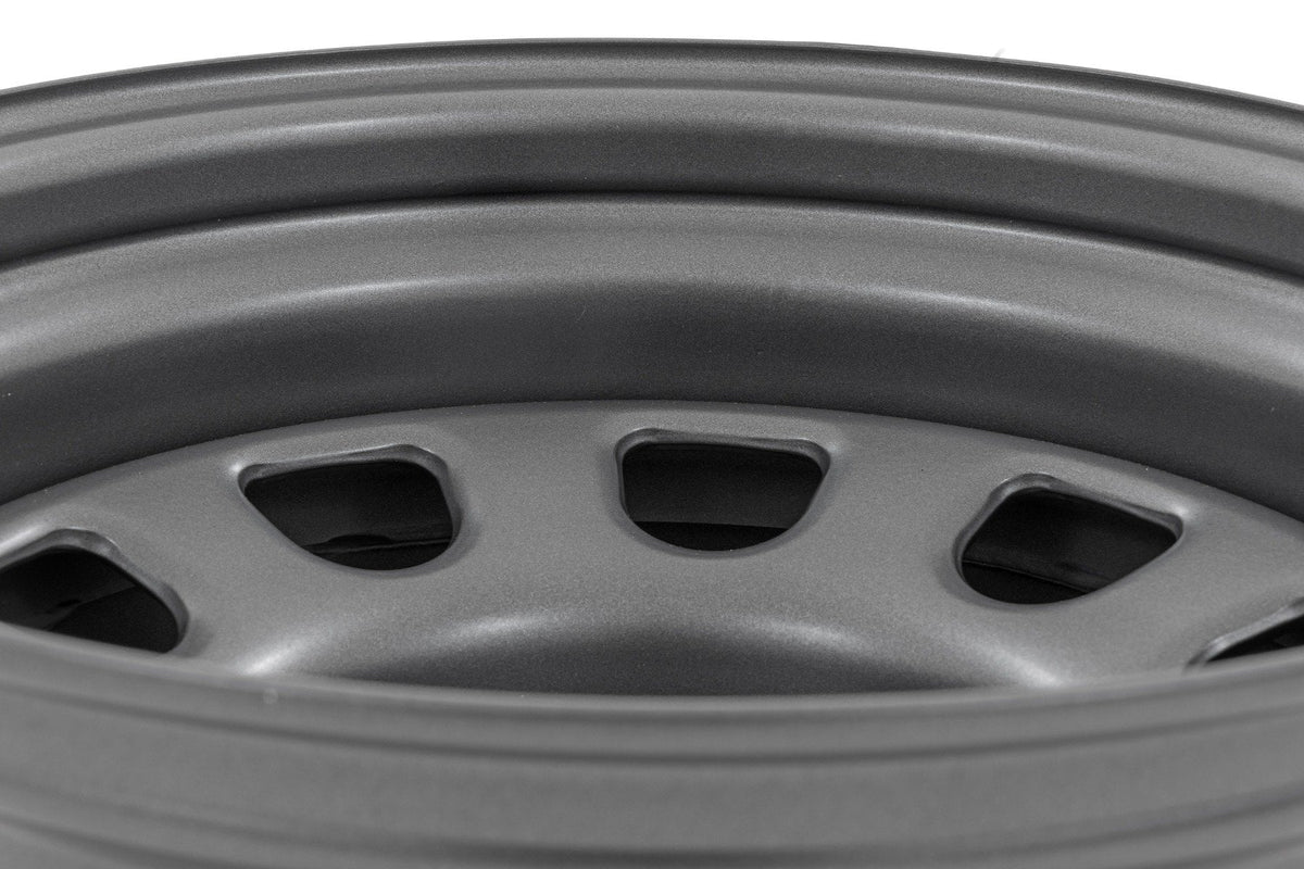 Steel Wheel | Gray | 17x9 | 5x5 | 3.30 Bore | -12 - RC Wheels (Image 4 of 6)