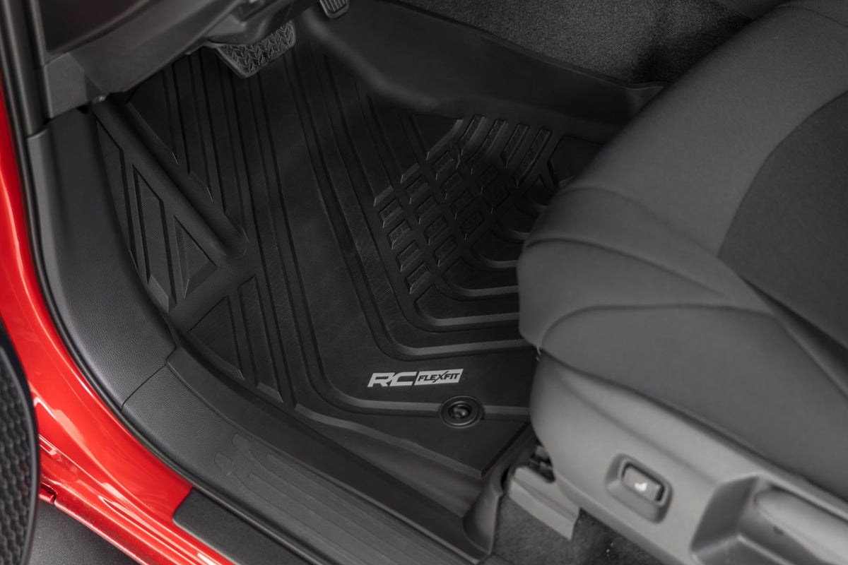 Flex Fit Floor Mats | Front & Rear | Crew | Toyota Tacoma 2WD/4WD (2024-2026) - Interior & Mats (Image 2 of 4)