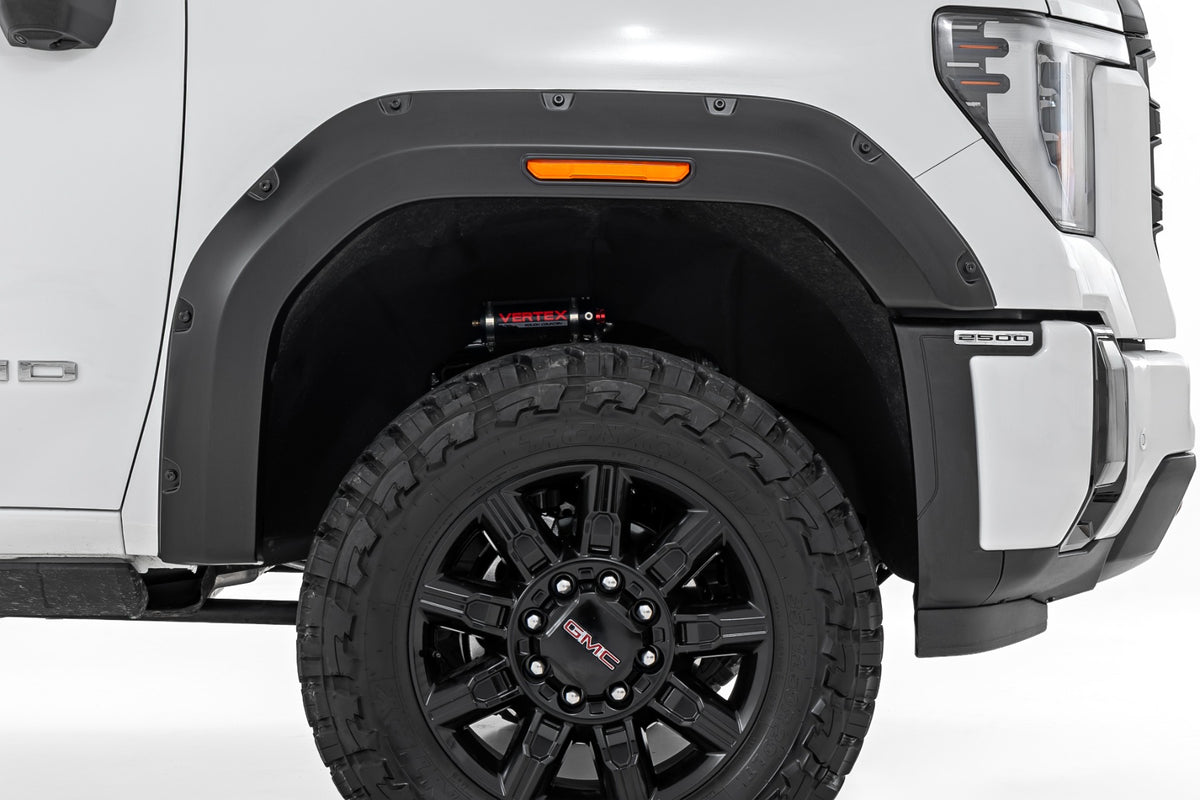 Pocket Fender Flares | G7C Cardinal Red | GMC Sierra 2500 HD/Sierra 3500 HD (20-26) - Fender Flares (Image 3 of 6)