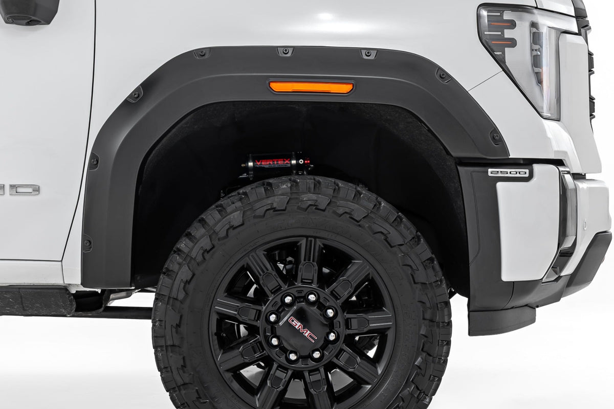 Pocket Fender Flares | G7C Cardinal Red | GMC Sierra 2500 HD/Sierra 3500 HD (20-26) - Fender Flares (Image 3 of 6)