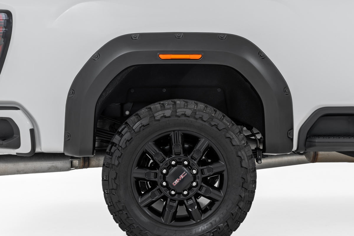 Pocket Fender Flares | G7C Cardinal Red | GMC Sierra 2500 HD/Sierra 3500 HD (20-26) - Fender Flares (Image 2 of 6)