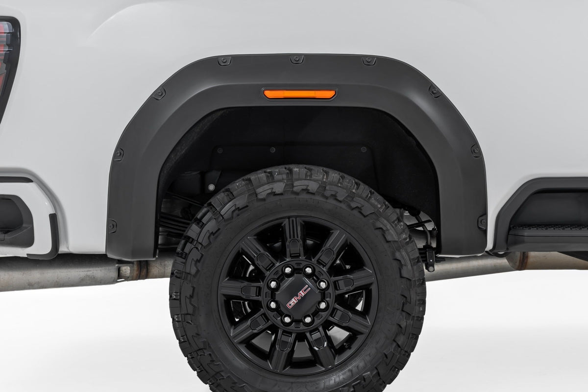 Pocket Fender Flares | G7C Cardinal Red | GMC Sierra 2500 HD/Sierra 3500 HD (20-26) - Fender Flares (Image 2 of 6)