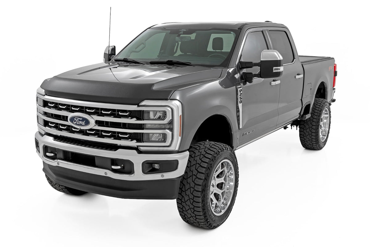 Rough Country HP30011 Hood Protector | Ford F-250/F-350 Super Duty 2WD/4WD (2023-2026) - Studio View 2