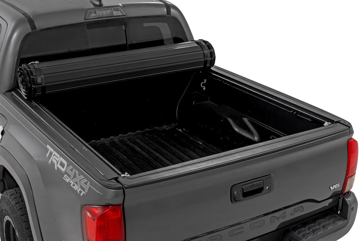 Rough Country 50420500 Hard Roll Up Bed Cover | 5' Bed | Toyota Tacoma 2WD/4WD (2016-2023) - Image 2