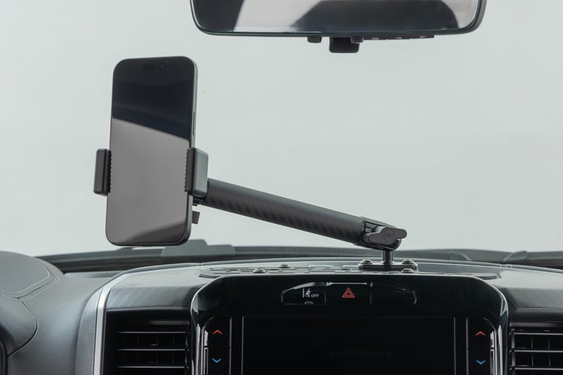 RC Dash Mount | 10" Non-Mag Safe Mount Kit | 10in Screen | Ram 1500 (19-26) (manufacturer page)