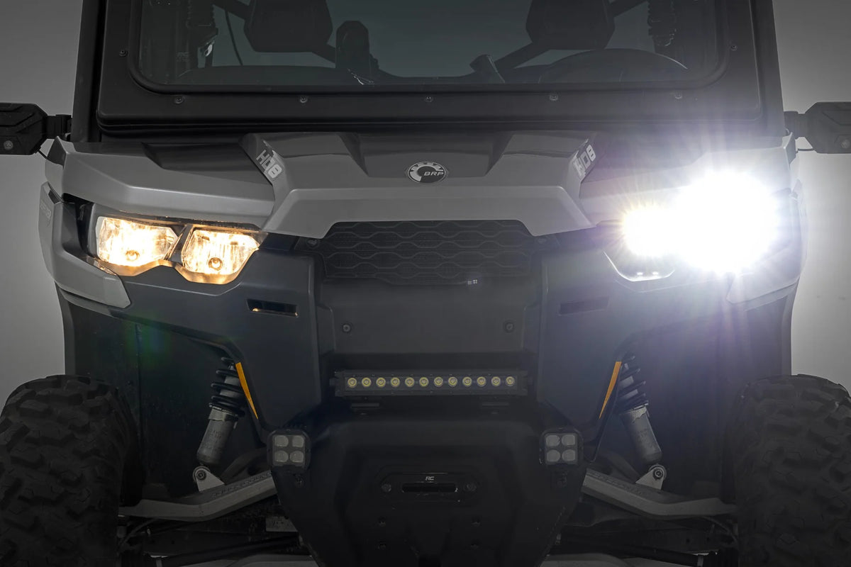 LED Headlight Kit | Can-Am Defender HD5/HD7/HD8/HD9/HD10 - Lighting & Acc (Image 4 of 6)