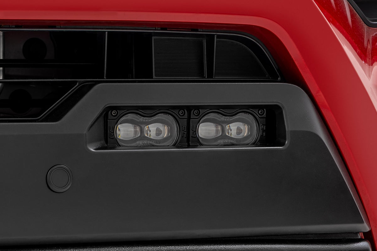 LED Fog Light Kit | 3x1.75 Inch Black Series Slim Aux | Toyota Tacoma (24-26) - Lighting & Acc (Image 5 of 6)