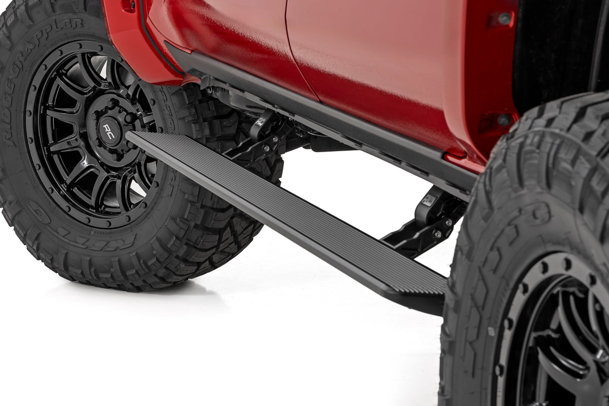 Rough Country ESR652024 Power Running Boards | HT-Series | Double Cab | Toyota Tacoma 2WD/4WD (24-26) - Image 1