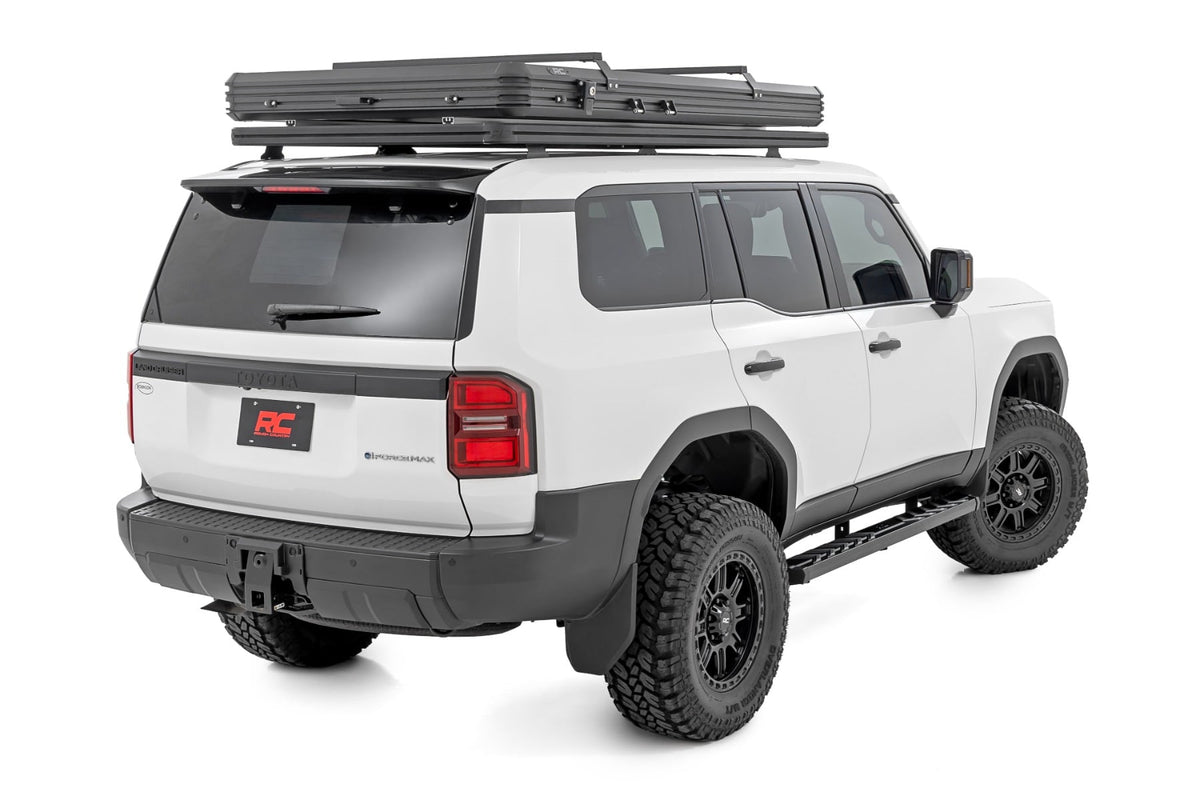 Rough Country 41014 BA2 Running Boards | Side Step Bars | Toyota Land Cruiser 4WD (2024-2026) - Studio View 3