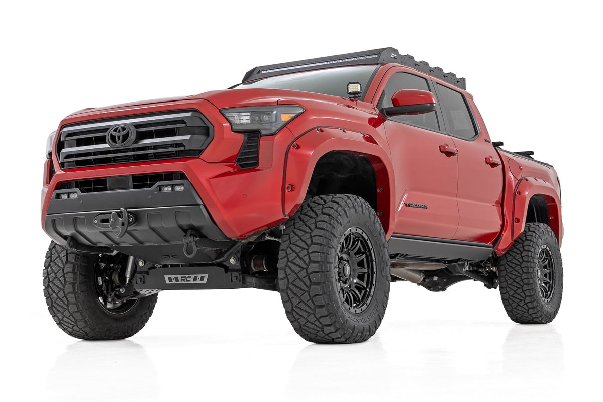 Rough Country ESR652024 Power Running Boards | HT-Series | Double Cab | Toyota Tacoma 2WD/4WD (24-26) - Studio View 3