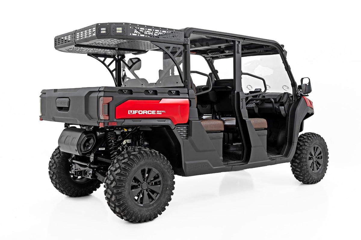 Rough Country 96132 Cargo Rack | CFMOTO UFORCE U10 Pro - Studio View 3