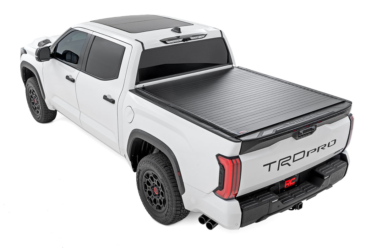 Rough Country 50514551 Hard Roll Up Bed Cover | 5'7" Bed | Toyota Tundra 2WD/4WD (2022-2026) - Image 3