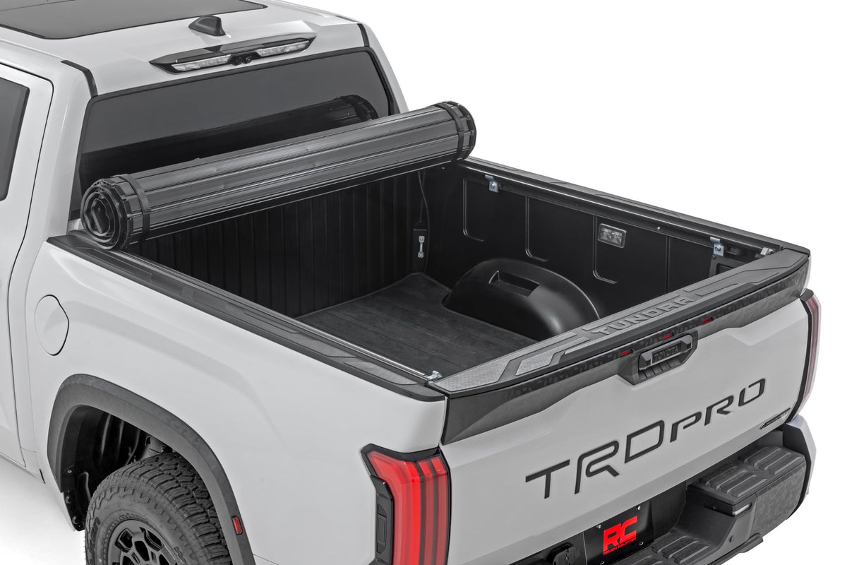 Rough Country 50514551 Hard Roll Up Bed Cover | 5'7" Bed | Toyota Tundra 2WD/4WD (2022-2026) - Image 2