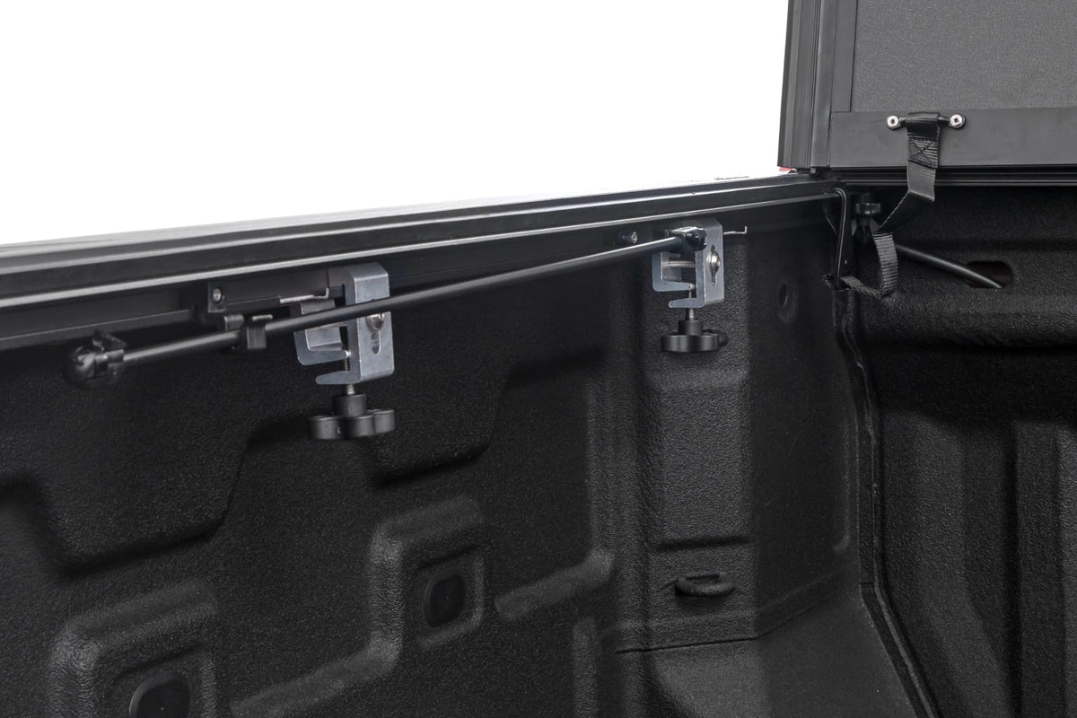Hard Tri-Fold Flip Up Bed Cover | 6' Bed | Chevy/GMC Canyon/Colorado (15-26) - Bed Covers (Image 4 of 6)