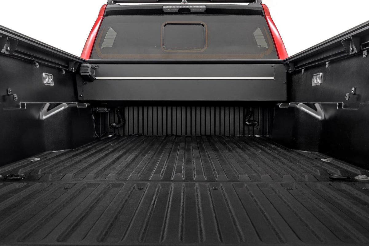 Rough Country 51515551 Powered Retractable Bed Cover | 5' Bed | Toyota Tacoma 2WD/4WD (2024-2026) - Studio View 5