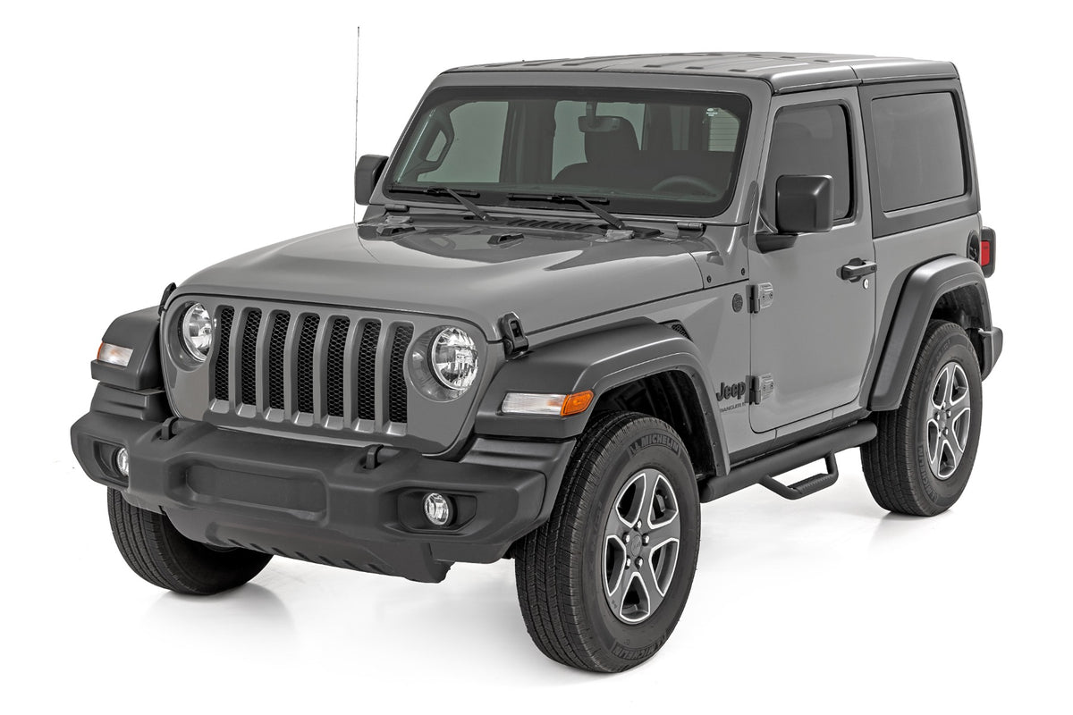Nerf Steps | Full Length | 2 Door | Jeep Wrangler JL 4WD (2018-2026) - Steps & Runningboard (Image 4 of 6)