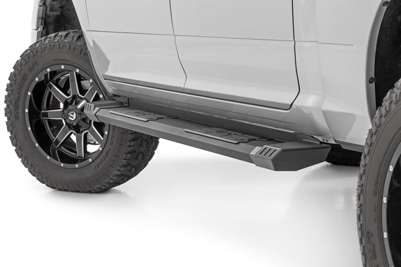 RC HD2 Running Boards | Quad Cab | Ram 1500/2500/3500 2WD/4WD (2010-2025 & Classic) (manufacturer page)