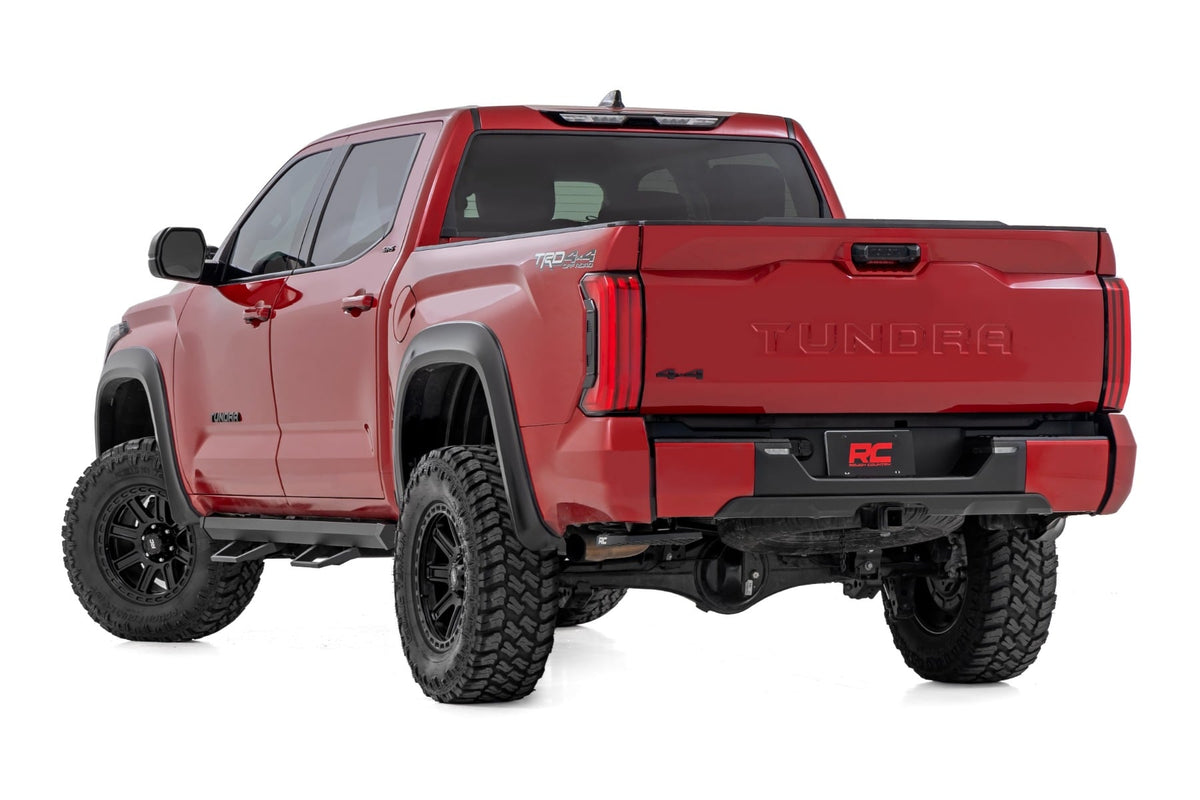 Rough Country 71097 SRL2 Adj Aluminum Steps | CrewMax | Toyota Tundra 2WD/4WD (2022-2026) - Image 3