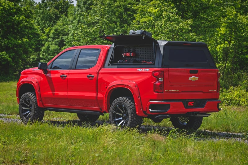 RC Truck Bed Cap | Modular | 5'10" Bed | Chevy/GMC Sierra 1500 (19-26)/Silverado 1500 (19-26) (manufacturer page)