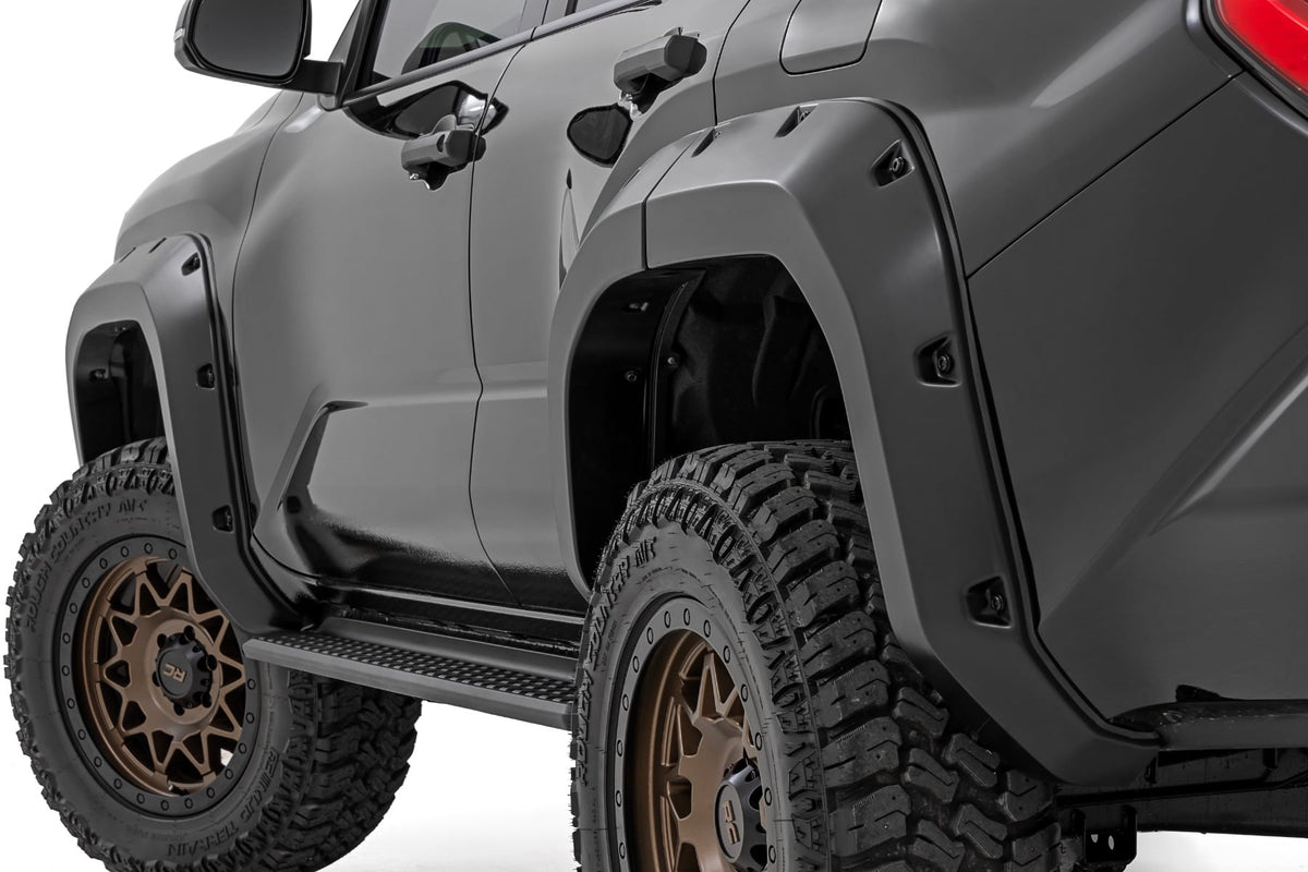 RC Pocket Fender Flares | 202 Gloss Black | Toyota 4Runner 2WD/4WD (2025-2026) (manufacturer page)