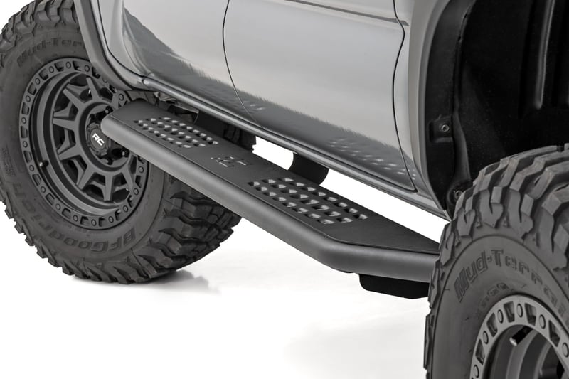 RC OV2 Running Boards | Side Step Bars | Crew Cab | Toyota Tacoma 2WD/4WD (16-23) (manufacturer page)