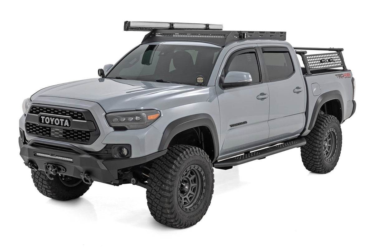 OV2 Running Boards | Side Step Bars | Crew Cab | Toyota Tacoma 2WD/4WD (16-23) - Steps & Runningboard (Image 4 of 6)