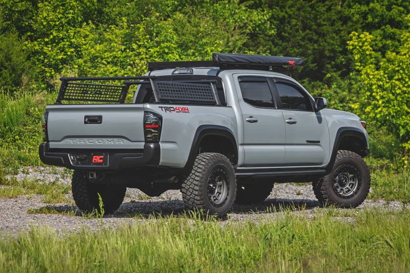 RC OV2 Running Boards | Side Step Bars | Crew Cab | Toyota Tacoma 2WD/4WD (16-23) (manufacturer page)