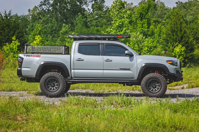 RC OV2 Running Boards | Side Step Bars | Crew Cab | Toyota Tacoma 2WD/4WD (16-23) (manufacturer page)