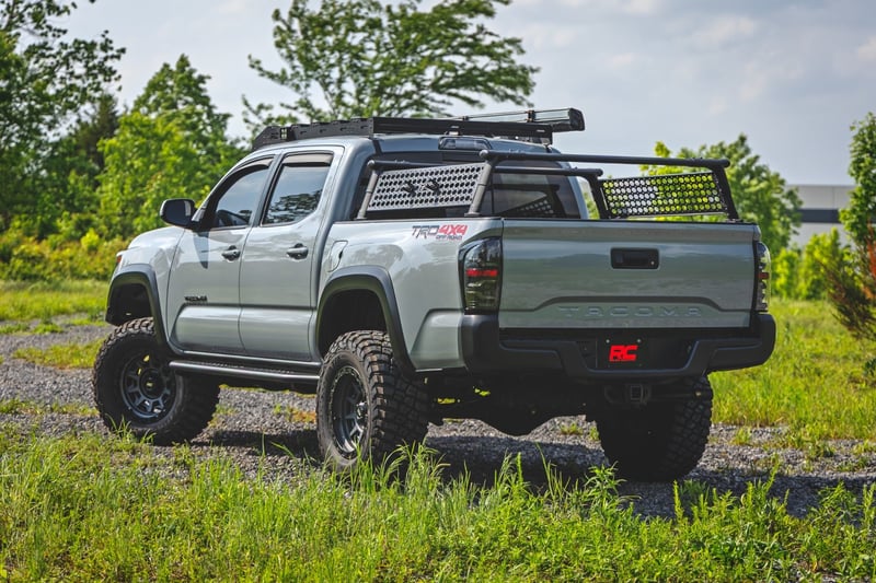 RC OV2 Running Boards | Side Step Bars | Crew Cab | Toyota Tacoma 2WD/4WD (16-23) (manufacturer page)
