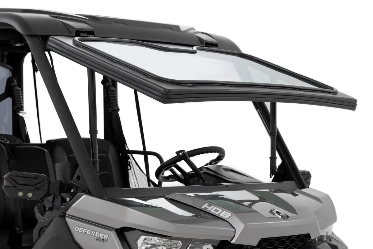 Electric Tilt Windshield | Glass | Can-Am Defender HD8/HD9/HD10 - Windshields (Image 1 of 6)