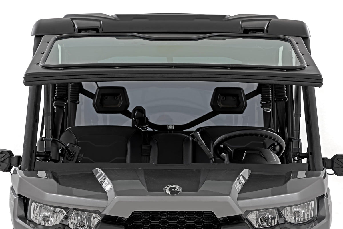 Rough Country 98418213 Electric Tilt Windshield | Glass | Can-Am Defender HD8/HD9/HD10 - Image 3