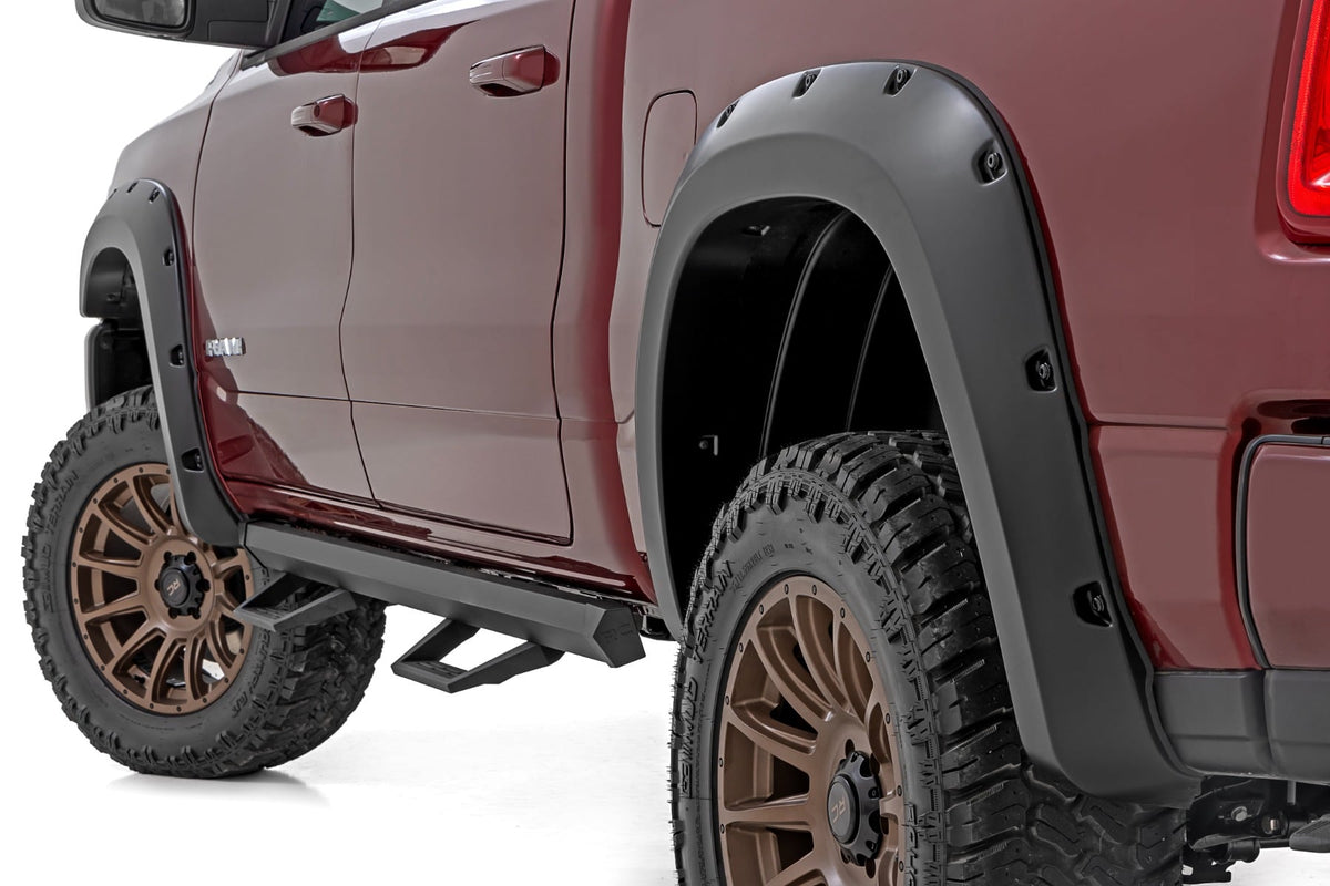 RC Pocket Fender Flares | PSE Silver Zynith | Ram 1500 2WD/4WD (2025-2026) (manufacturer page)