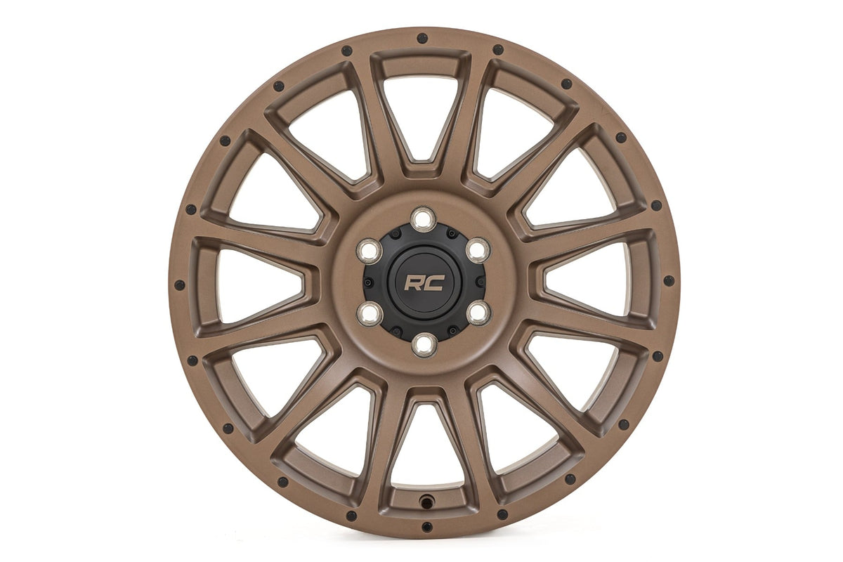 Rough Country 90 Series Wheel | One-Piece | Bronze | 18x9 | 6x135 | 0mm - RC Wheels (Image 2 of 6)