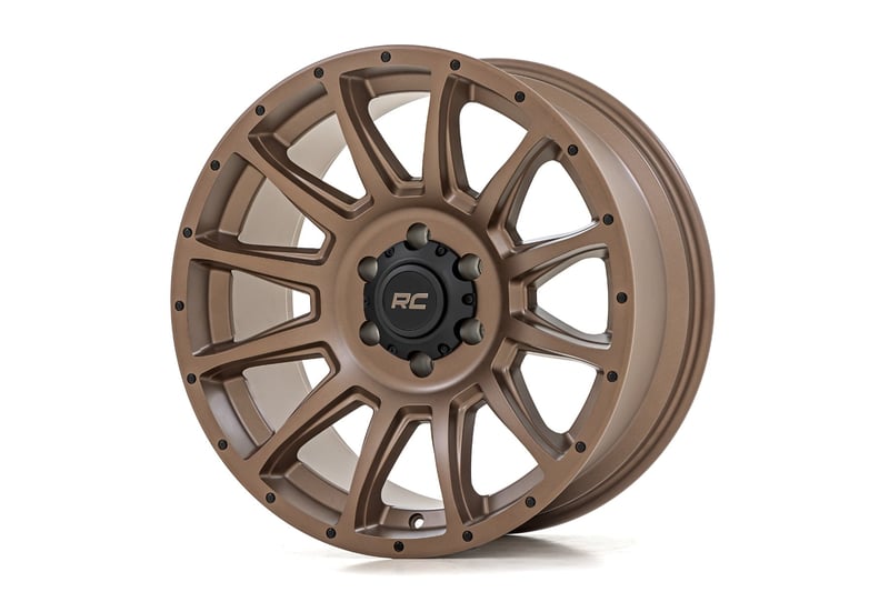 RC 90 Series Wheel | One-Piece | Gloss Black w/machined spokes | 20x9 | 6x5.5 | -12mm (manufacturer page)