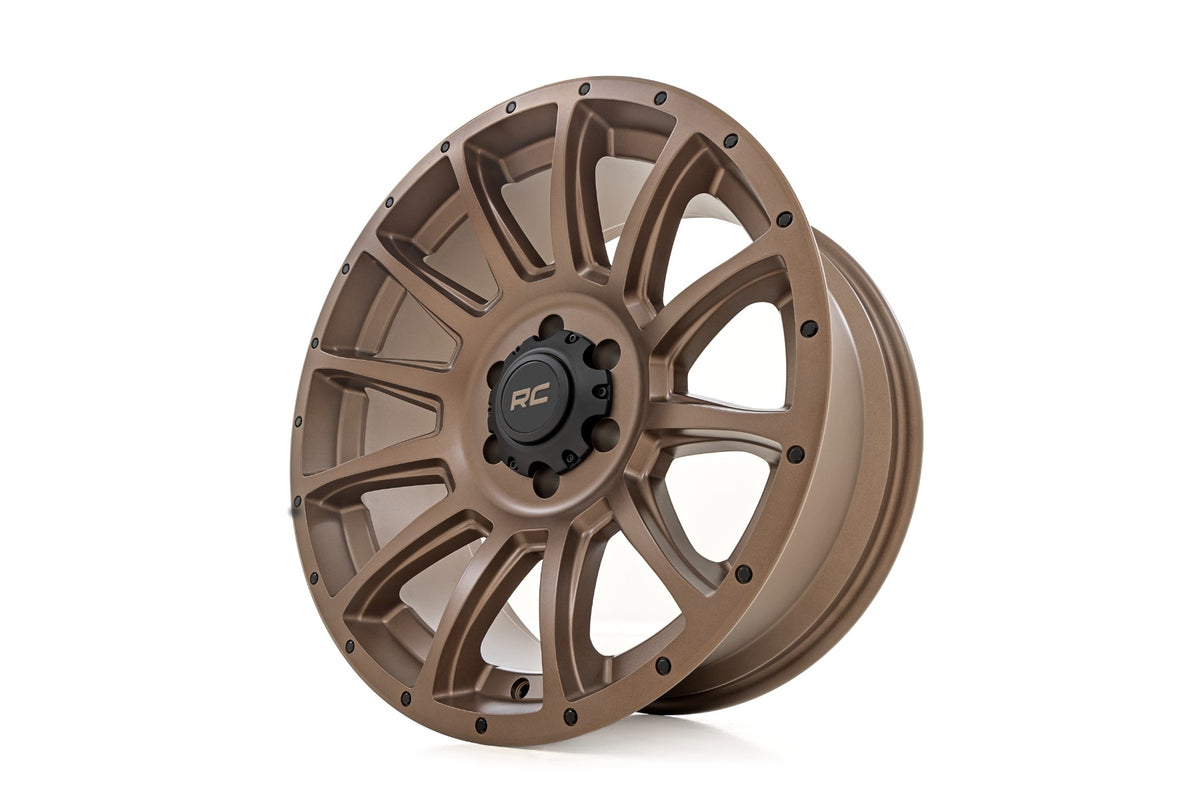 Rough Country 90 Series Wheel | One-Piece | Bronze | 18x9 | 6x135 | -12mm - RC Wheels (Image 3 of 6)