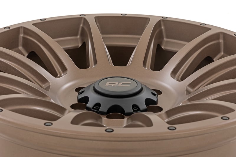 RC 90 Series Wheel | One-Piece | Gloss Black w/machined spokes | 20x9 | 6x5.5 | -12mm (manufacturer page)