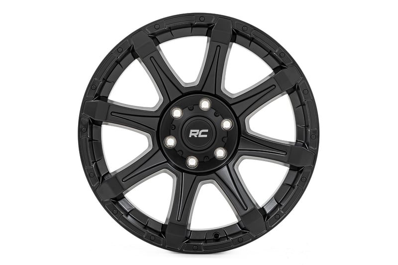 RC 81 Series Wheel | One-Piece | Semi Gloss Black | 20x10 | 6x135 | -19mm (manufacturer page)