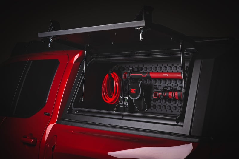 RC Bed Cap Molle Panel Side Storage Bin | Drivers Side | Toyota Tacoma (24-26) (manufacturer page)