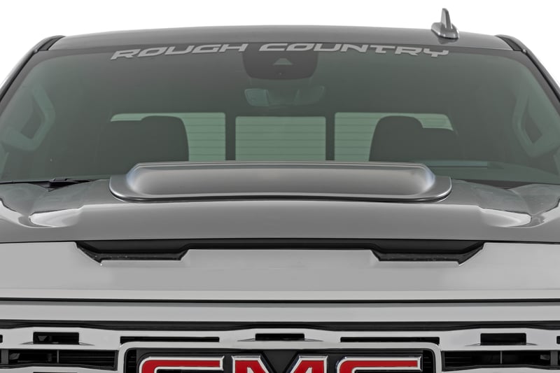 RC Hood Scoop | GTL Desert Sand | GMC Sierra 1500 2WD/4WD (2019-2026) (manufacturer page)